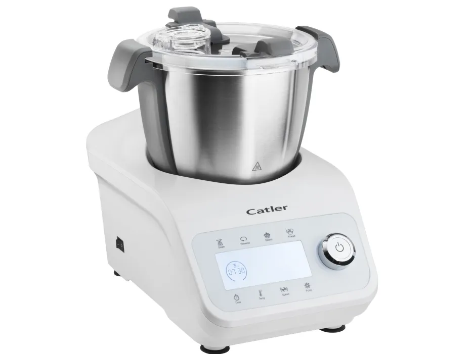 Catler TC 8010, 2,5 L, Rustfrit stål, Hvid, Dreje, Berøring, 0,95 m, 37 - 120 °C, Rustfrit stål