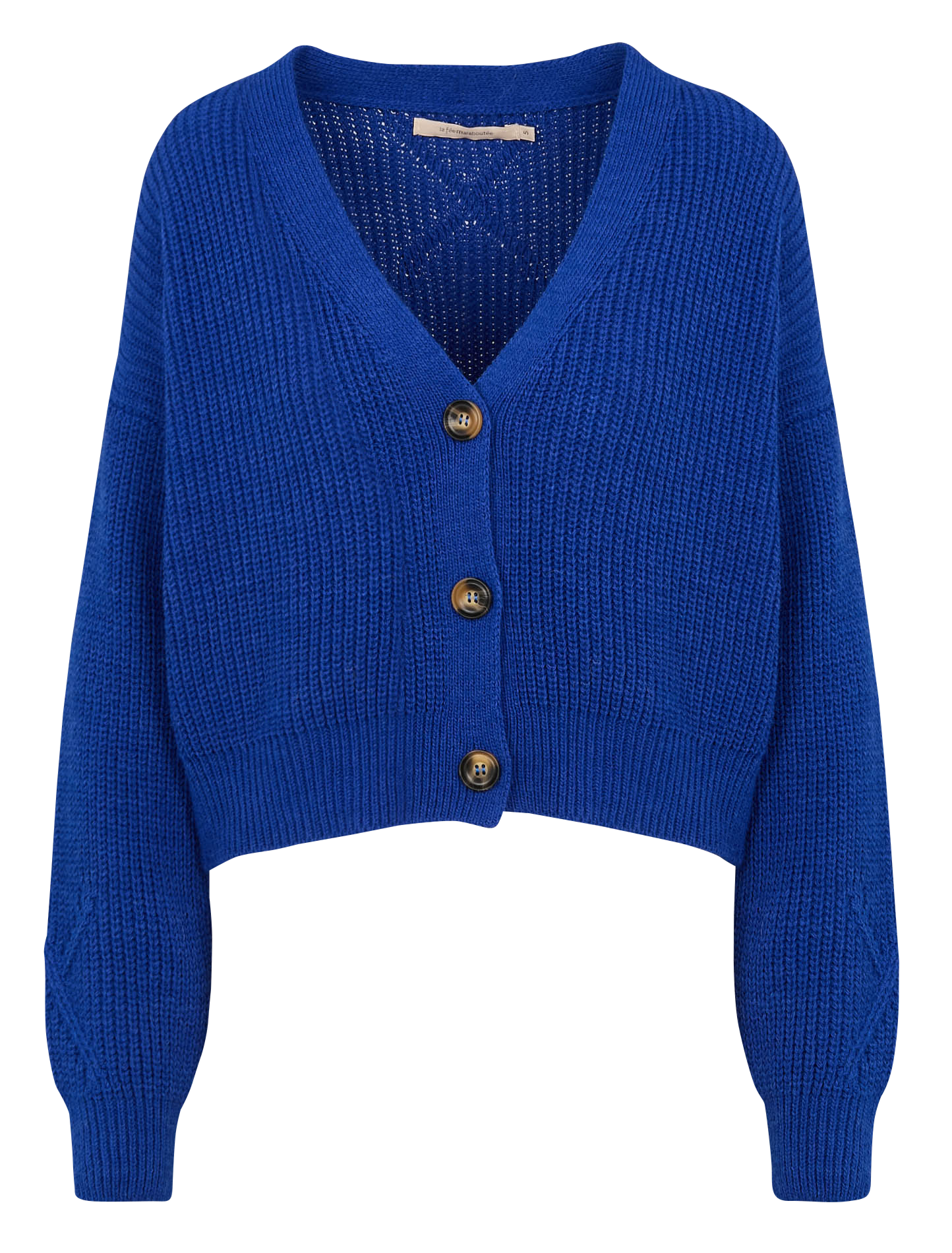 Gilet encolure V| Bleu
