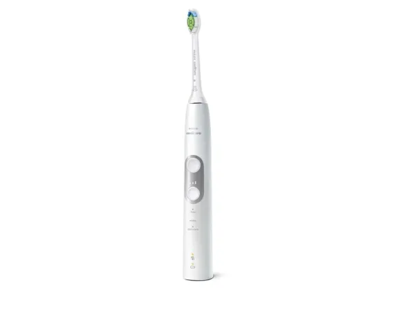 Philips Sonicare ProtectiveClean 6100 HX6877 - trådløs - hvid/sølv