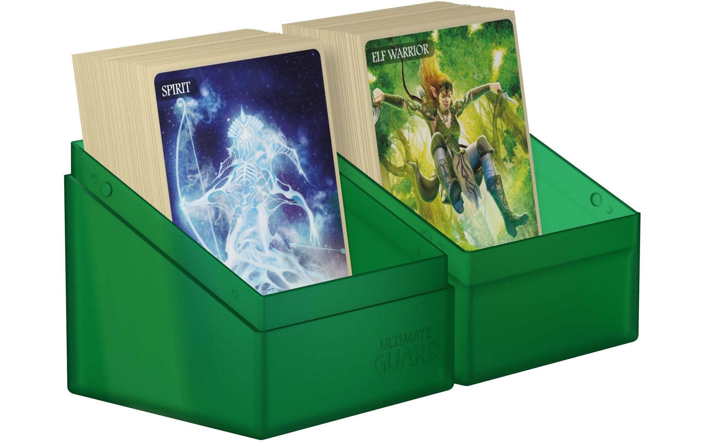 Kartenbox Boulder Deck Case Standardgrösse 100+ EmeraldHandliche und feste Kartenbox mit Soft-Touch-Oberfläche