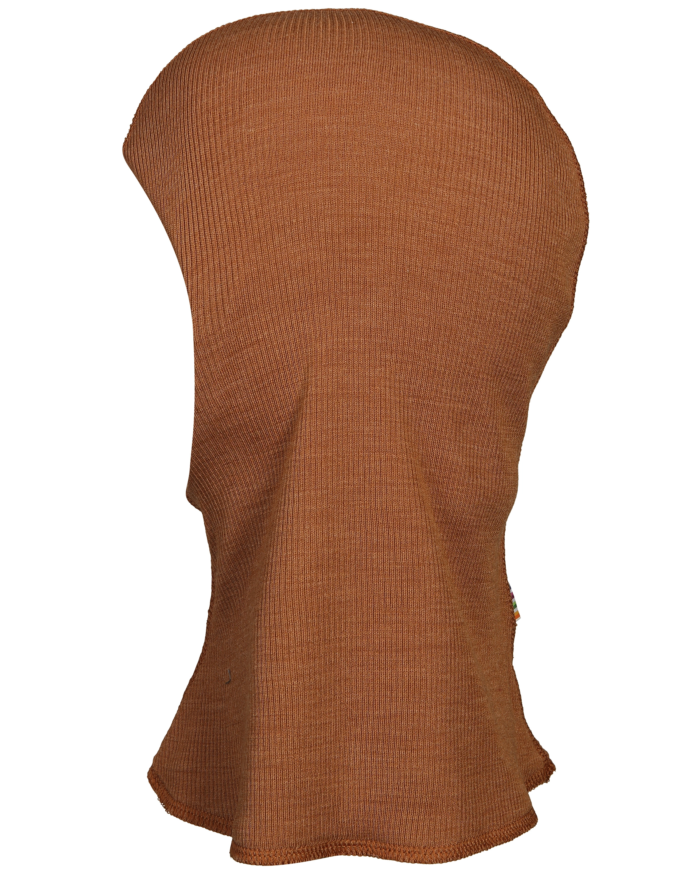 Woll-Schlupfmütze 621 - SILK mit Seide in dark copper