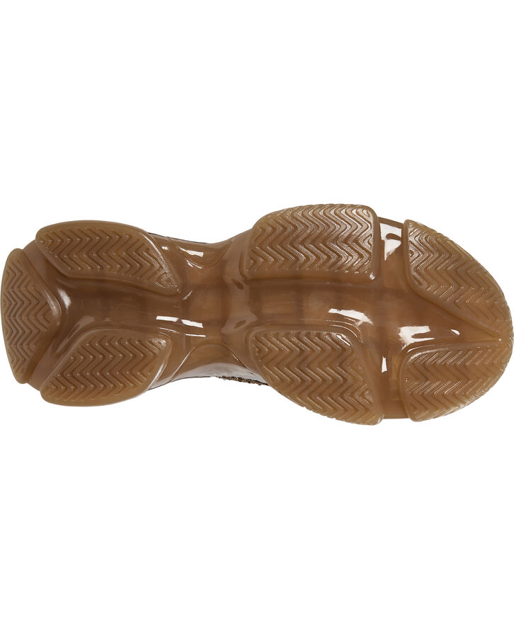 Steve Madden Meter Sneaker Bronze/clear