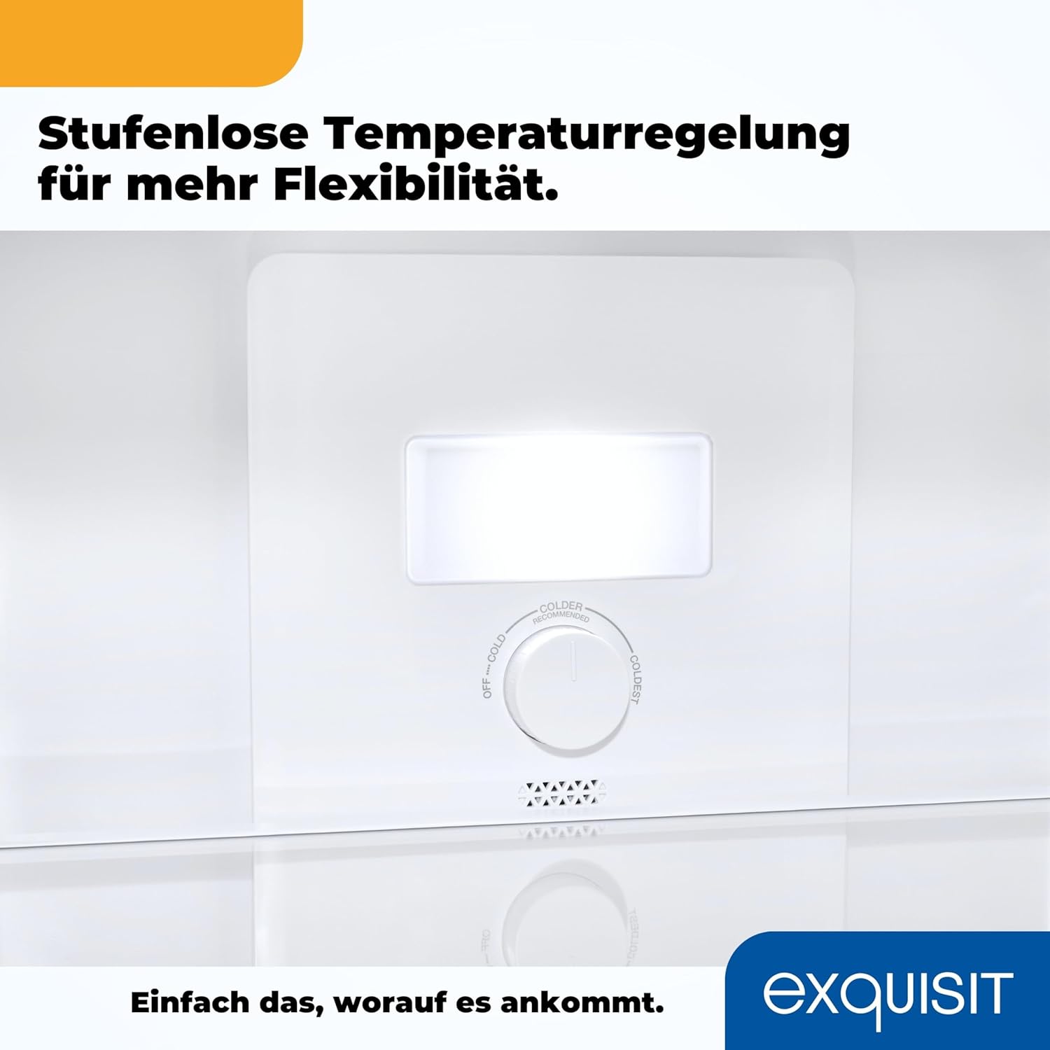 Exquisit Kühl-Gefrierkombination KGC265-70-NF-WS-040C inoxlook | 251 L Volumen | Kühl Gefrierkombination No-frost | Wasserspender | Kühlgefrierkombination freistehend