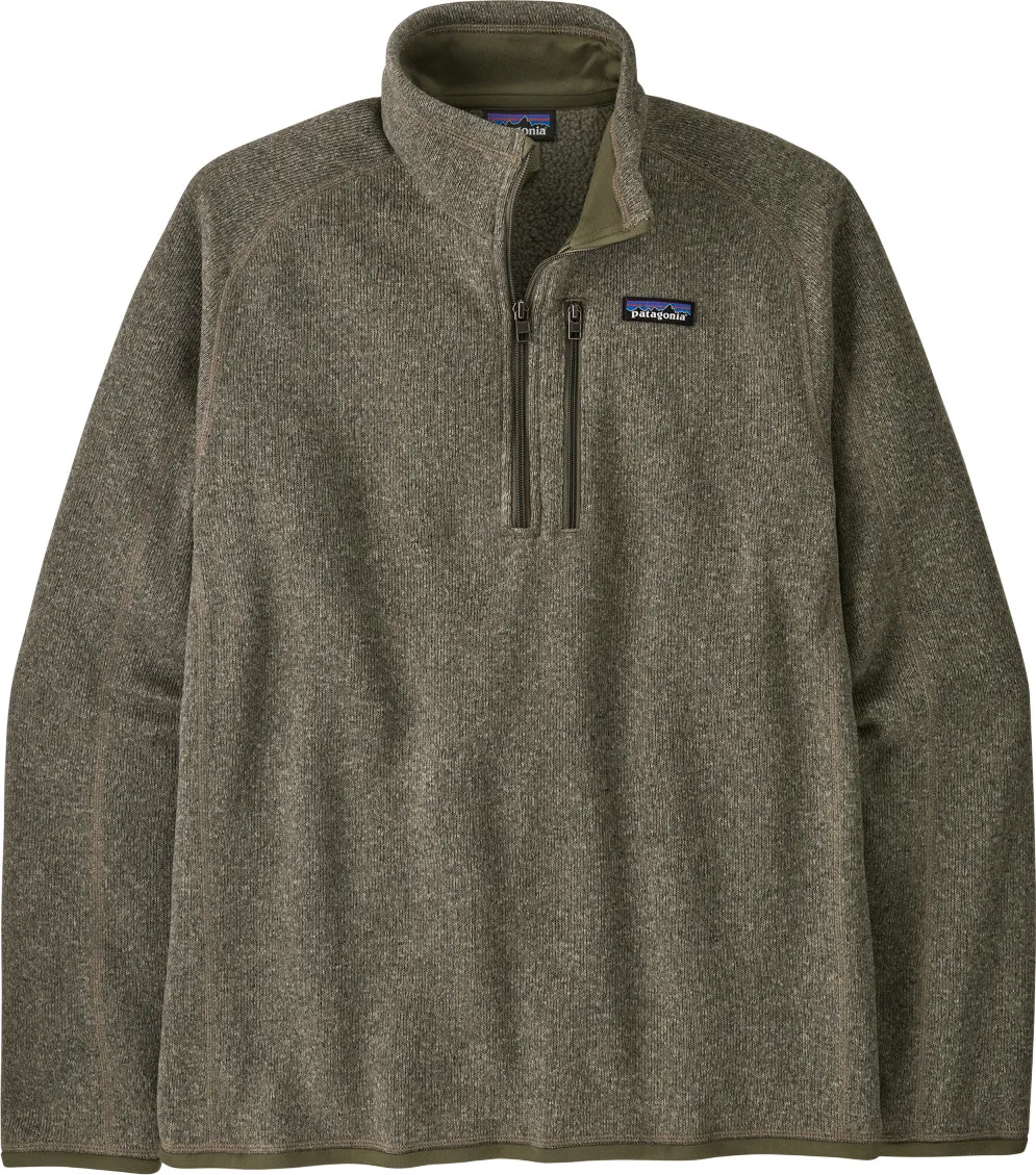 Patagonia Men's Better Sweater 1/4 Zip River Rock Green