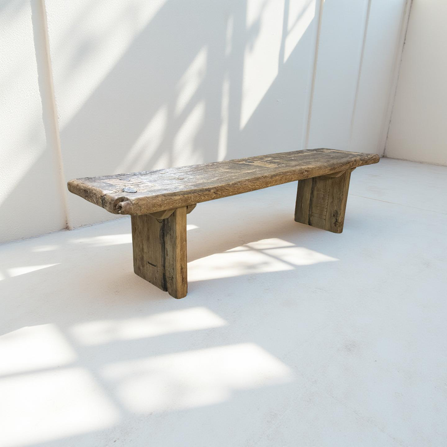 Eetkamerbank naturel uniek