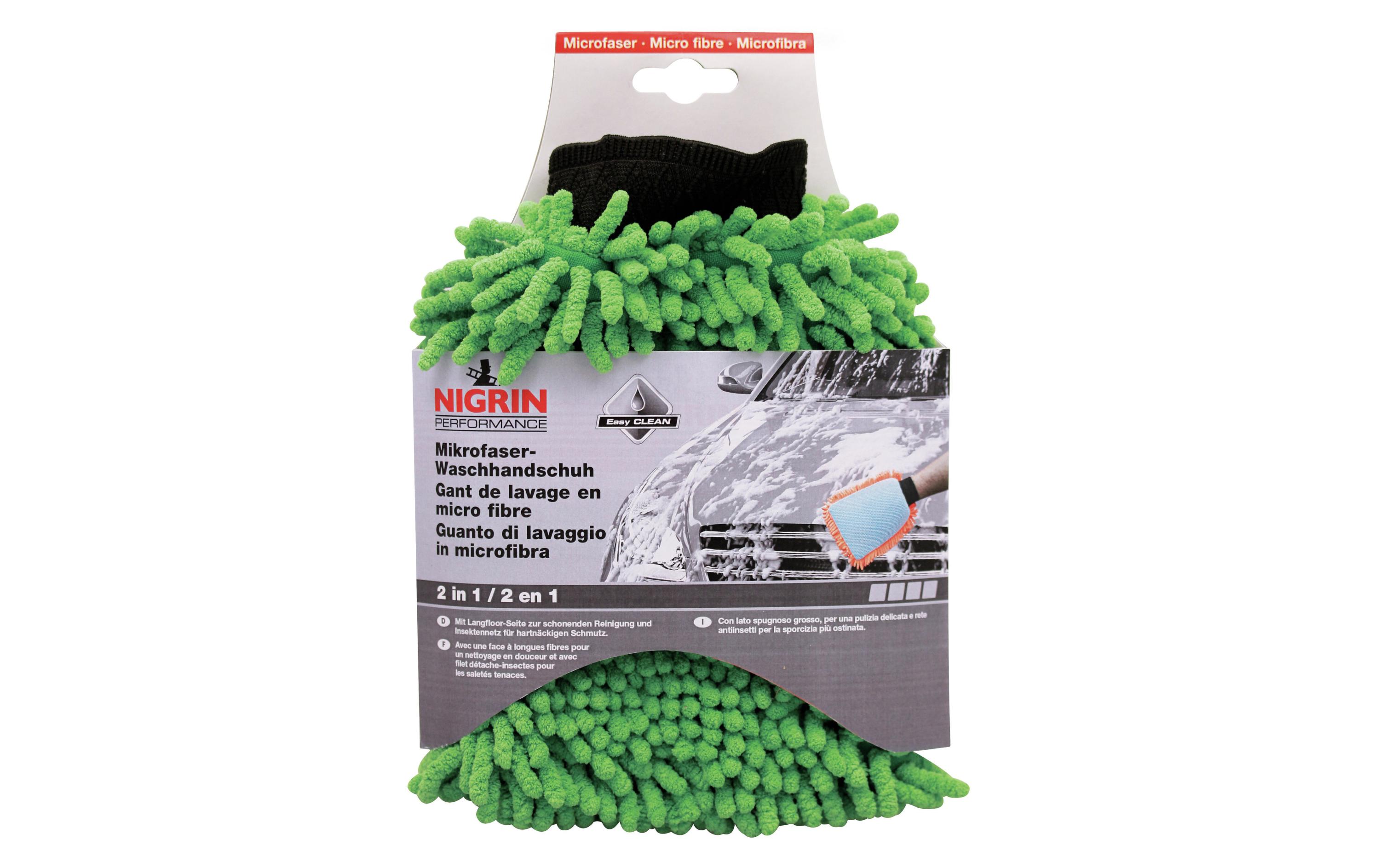 Waschhandschuh MikrofaserMicrofaser-Handschuh 2 in 1