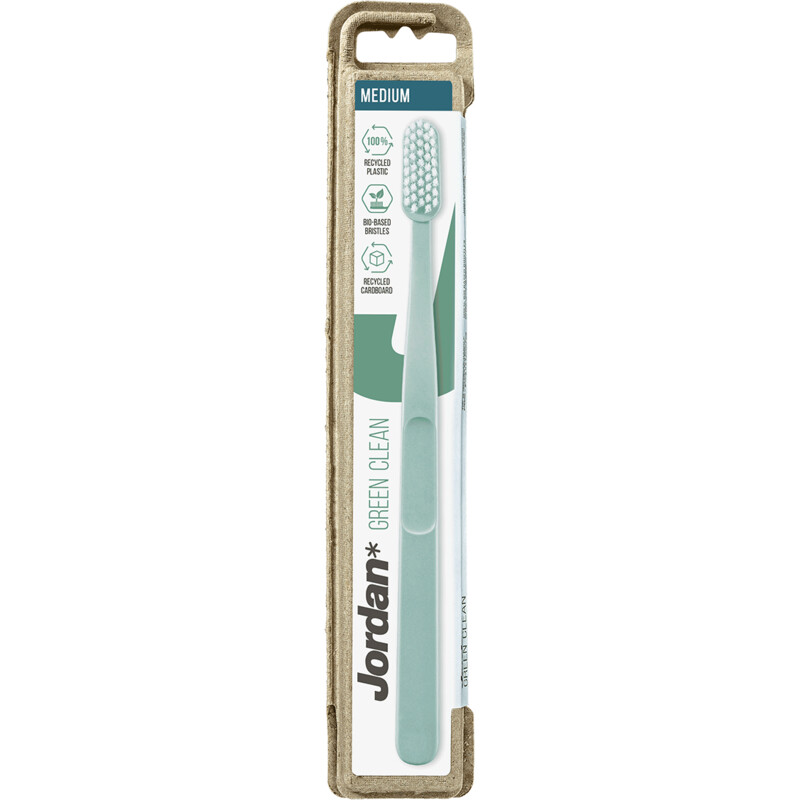 Jordan Green clean medium tandenborstel