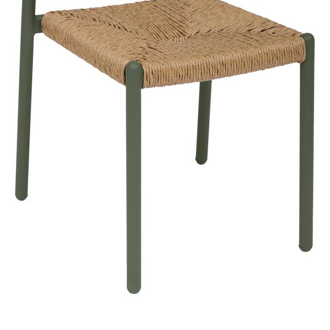 Chaise de jardin WISTTY Vert Laurier