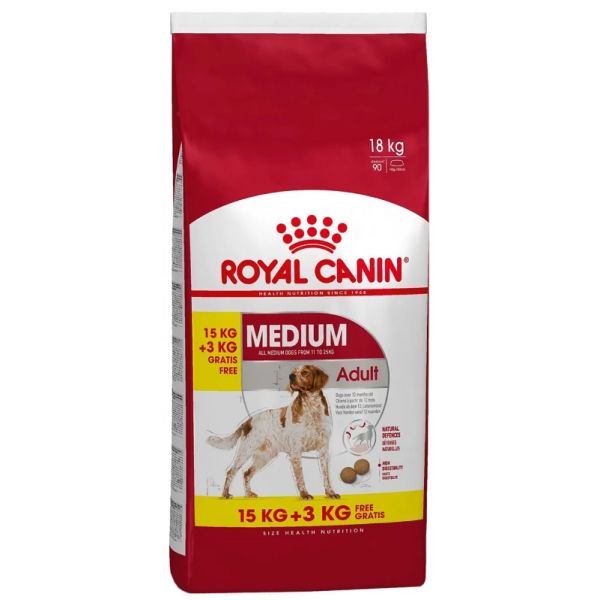 Royal Canin Medium Adult 15Kg   3Kg