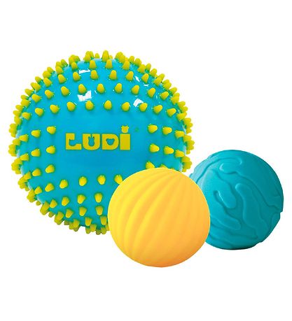 Ludi Sensorikball - 3 st.. - Blau
