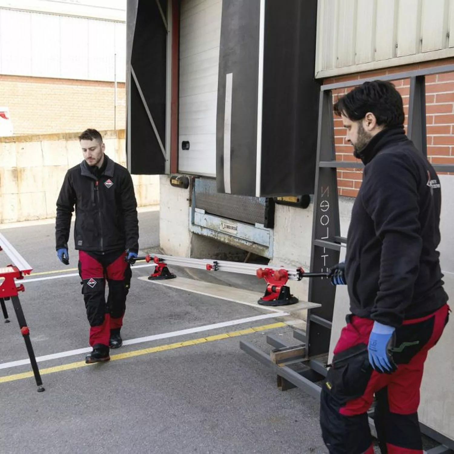Rubi Slab Trans Mini Tegeldraagsysteem - 55kg - 150x150cm