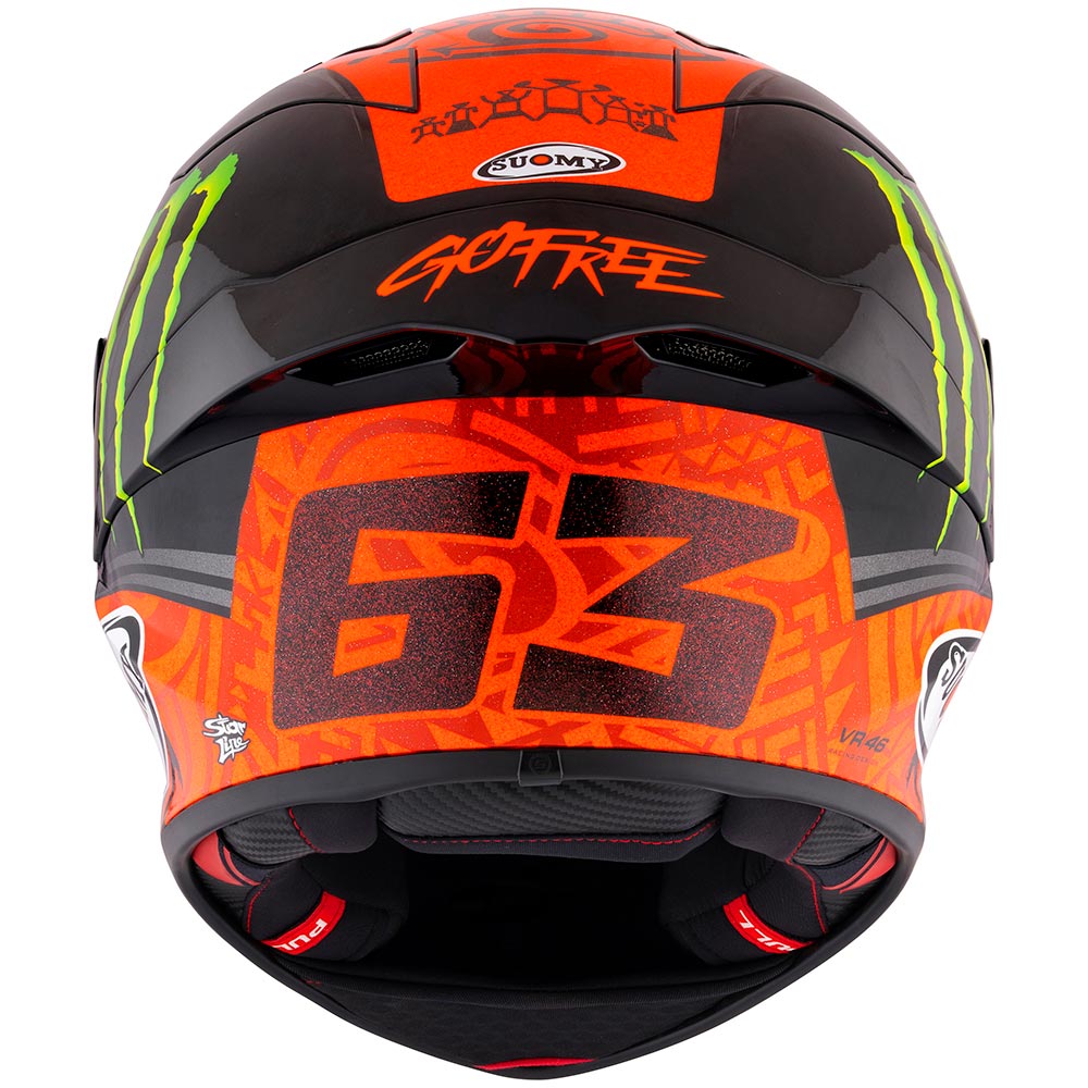 Suomy - Casque S1-XR GP Bagnaia Monster Replica Rouge / Noir / Vert