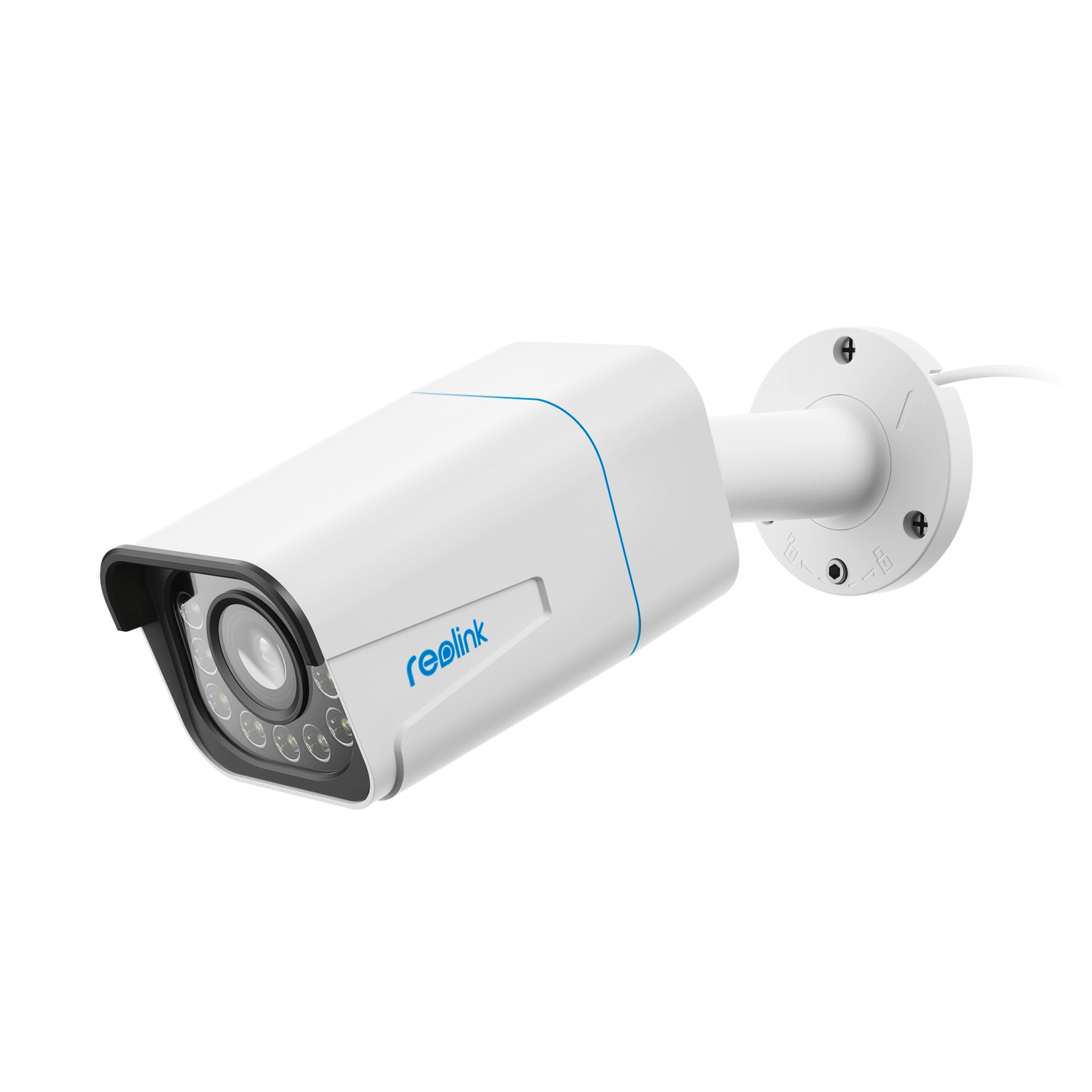 Reolink Überwachungskamera »P430 - 4K-Aussenkamera, PoE, 5X optischer Zoom« Aussenbereich Personen-/Fahrzeug-/Tiererkennung, Farb-Nachtsicht