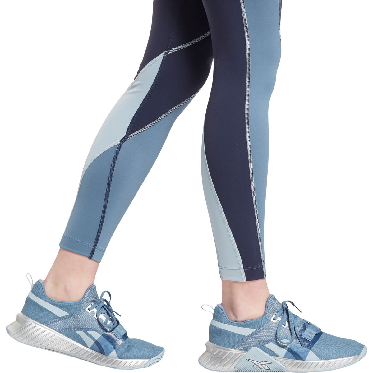 Reebok Lux Colorblock High Rise Træningstights Dame
