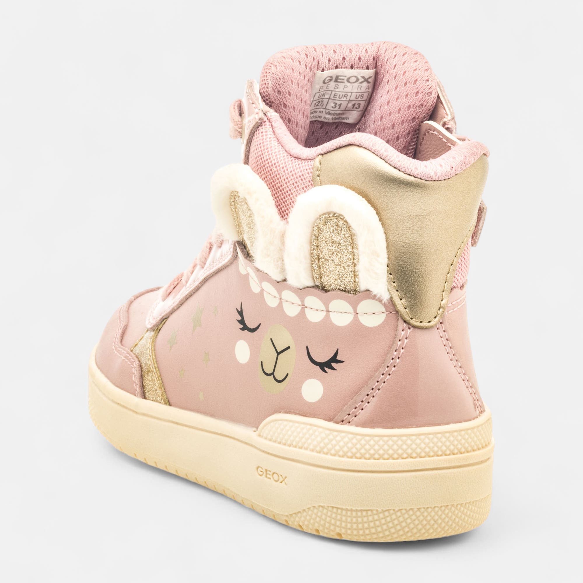 Baskets basses Fille rose