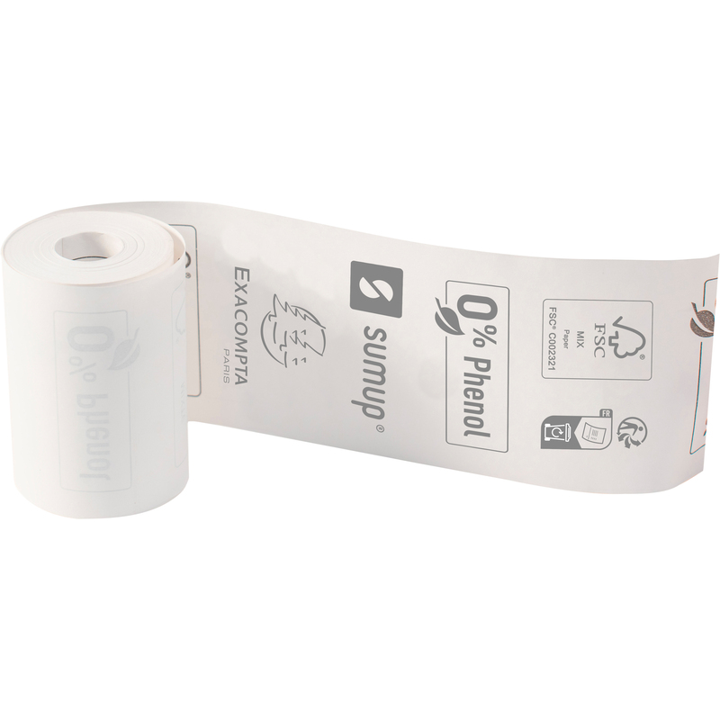 Exacompta Thermopapierrollen, 20 Stück, 57 mm x 9 m