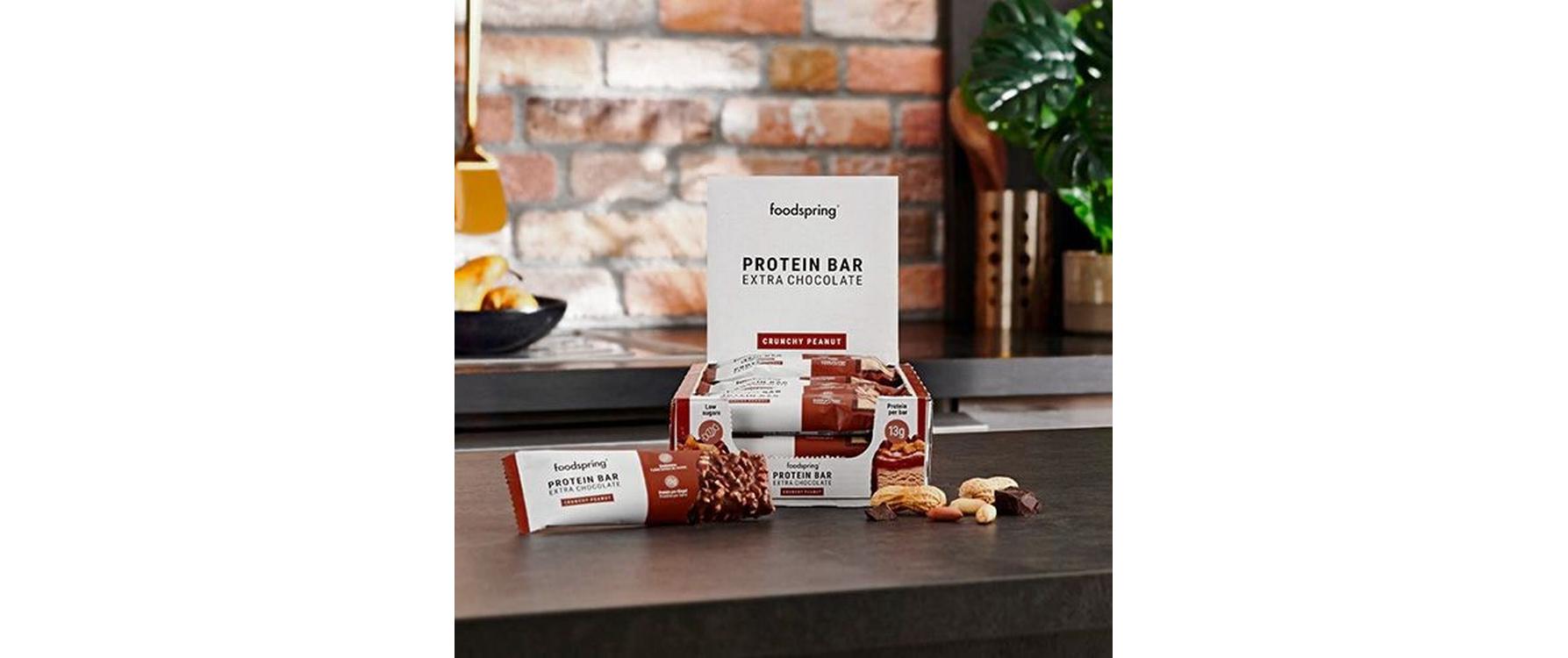 Riegel Extra Chocolate Crunch/ErdnussProtein-Snack