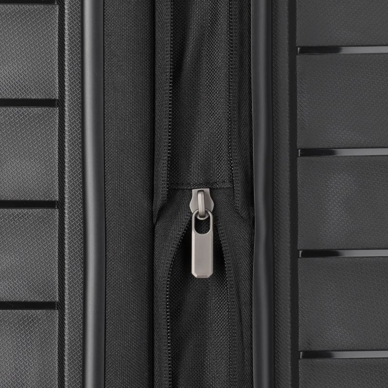 Valise rigide Mooby extensible 66 cm Noir