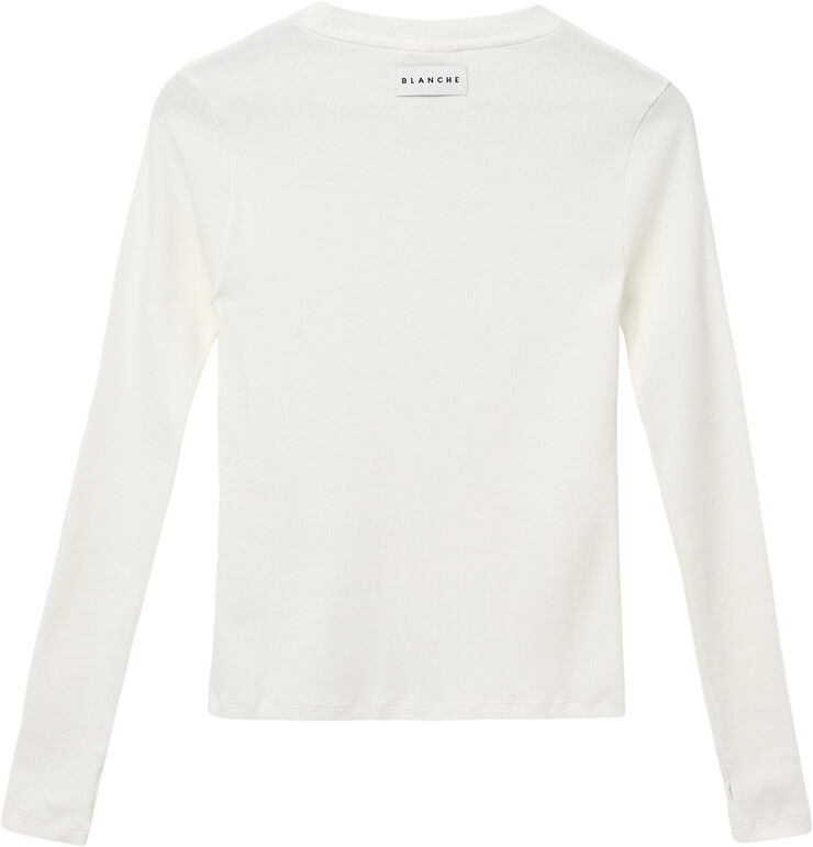 Blanche Laguna T-shirt LSL White