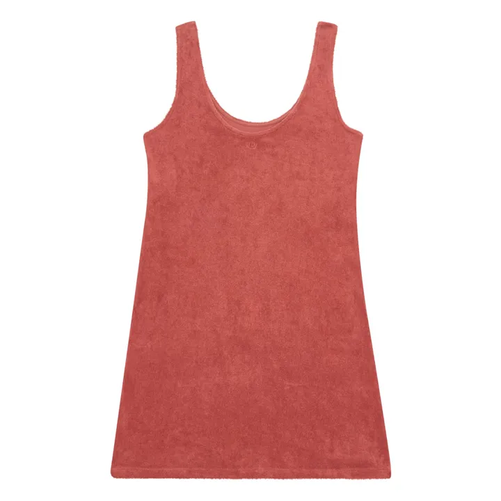 SMALLABLE BASICS Robe Courte éponge | Terracotta