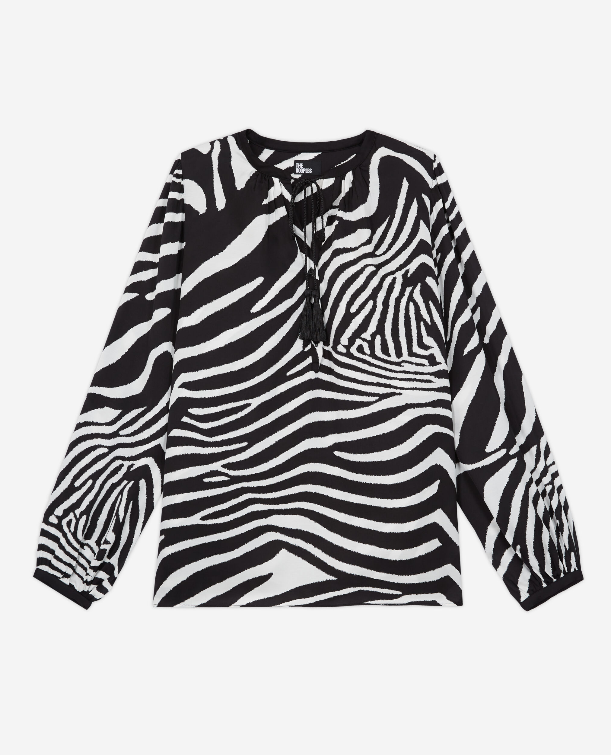 Blouse imprimée zébré