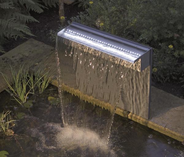 Ubbink Wasserfall Set Niagara LED mit Pumpe