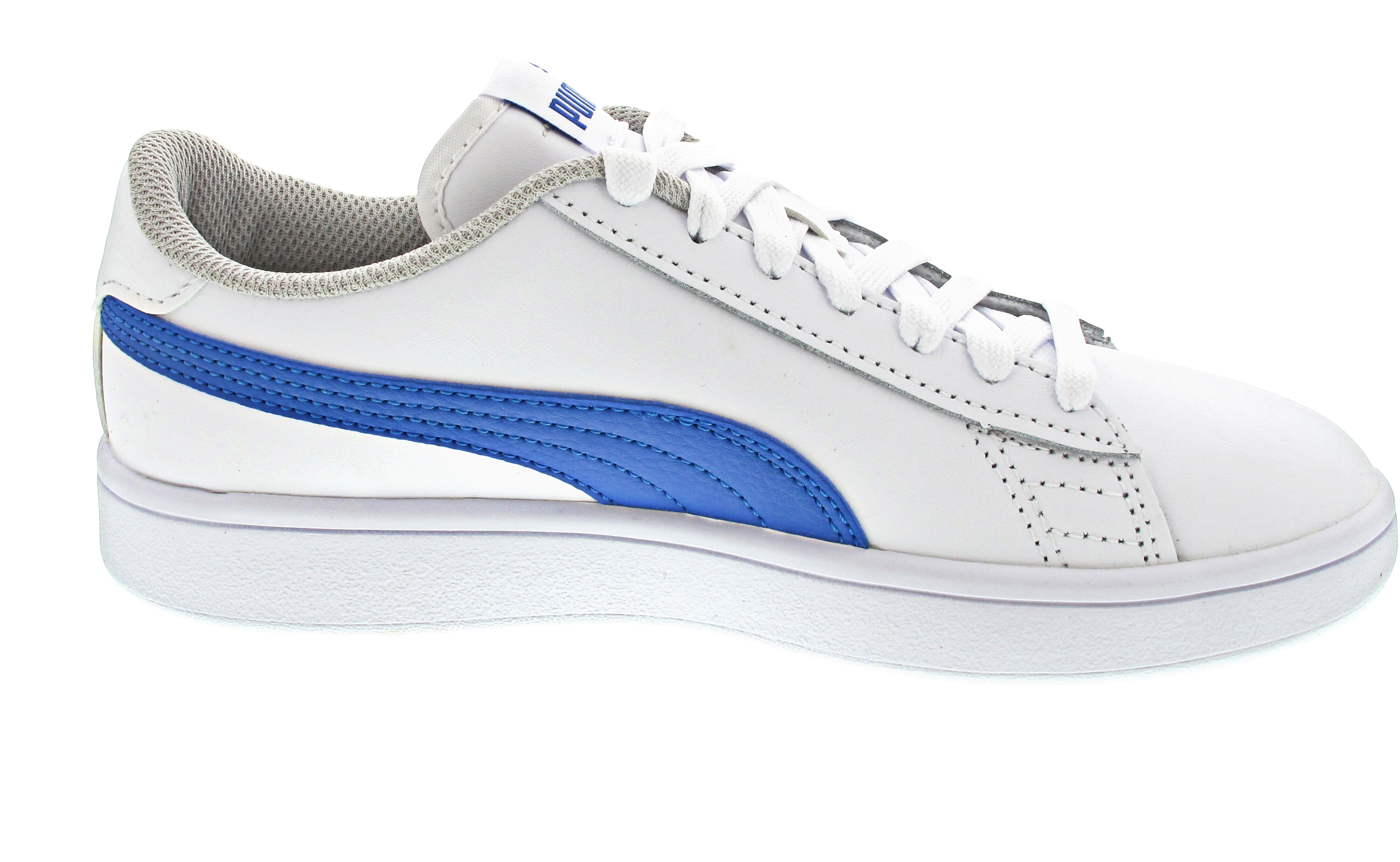 Puma Smash v2L Jr Sneaker weiss