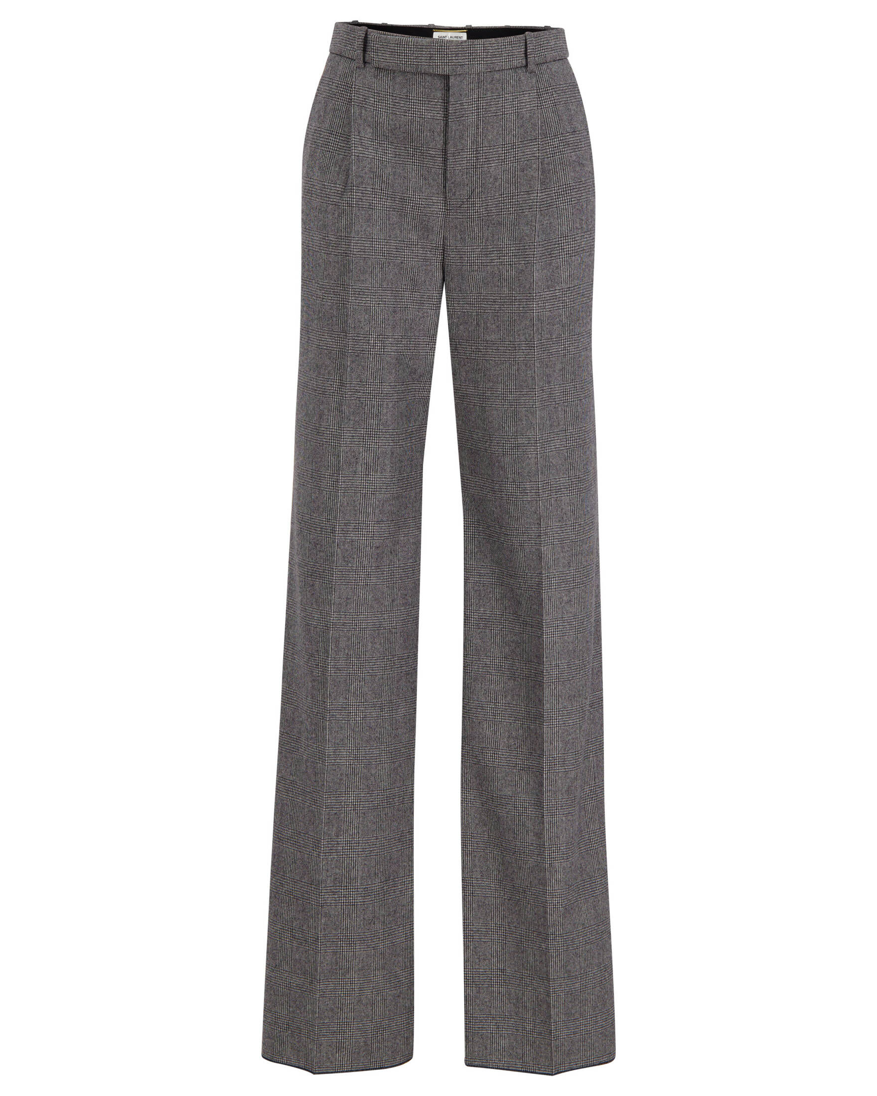 Saint Laurent| Damen Marlenehose aus Wolle