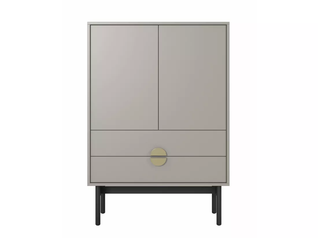 Buffet haut - 85 cm - taupe (gris-beige) - STOON