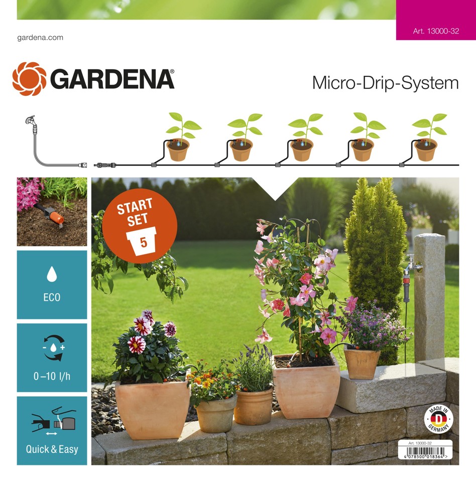 Gardena - GardenaStartsæt Til Blomster Krukker S