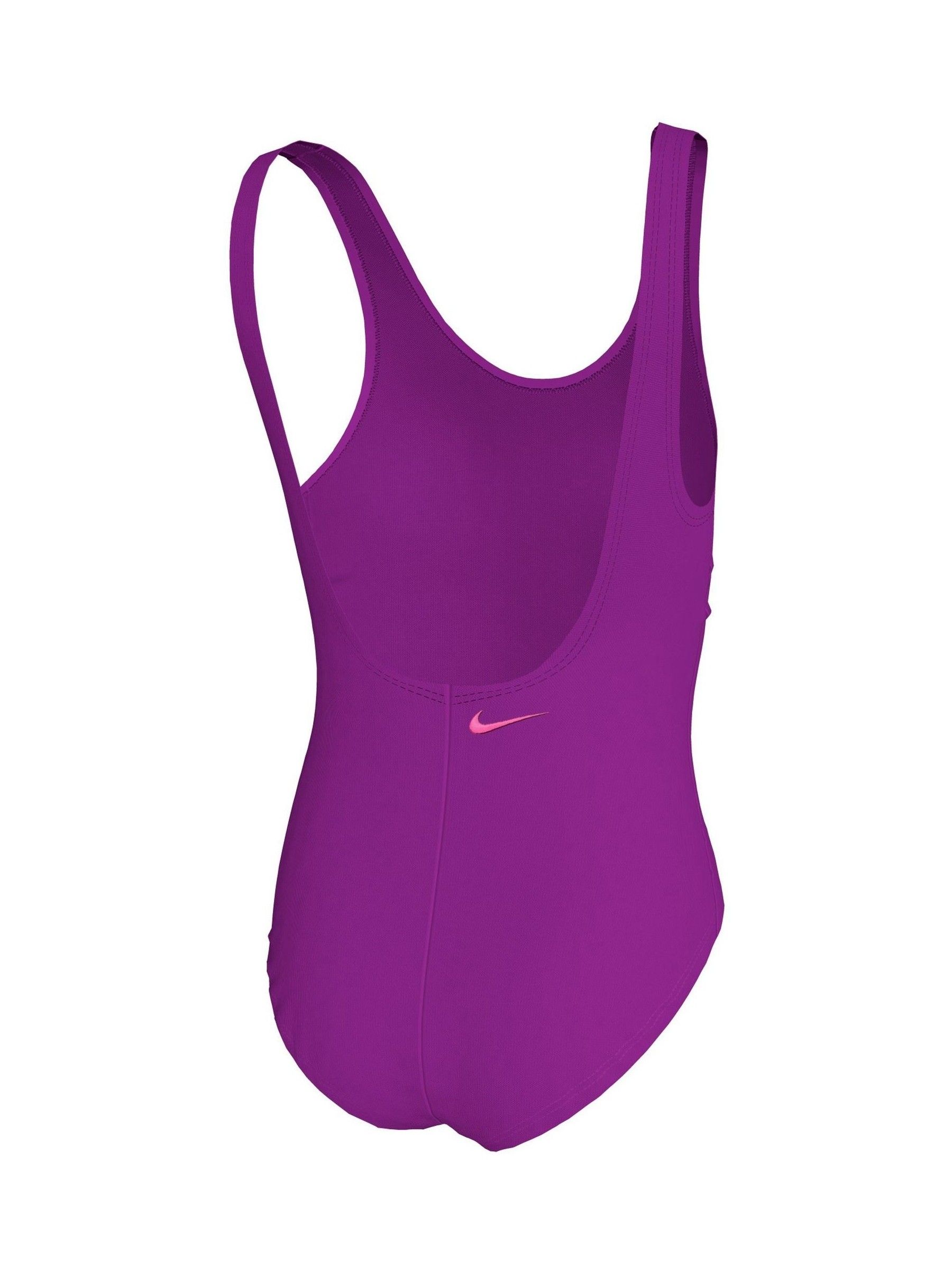 Paars - Nike Signature Swoosh eendelig badpak met U-vormige rug