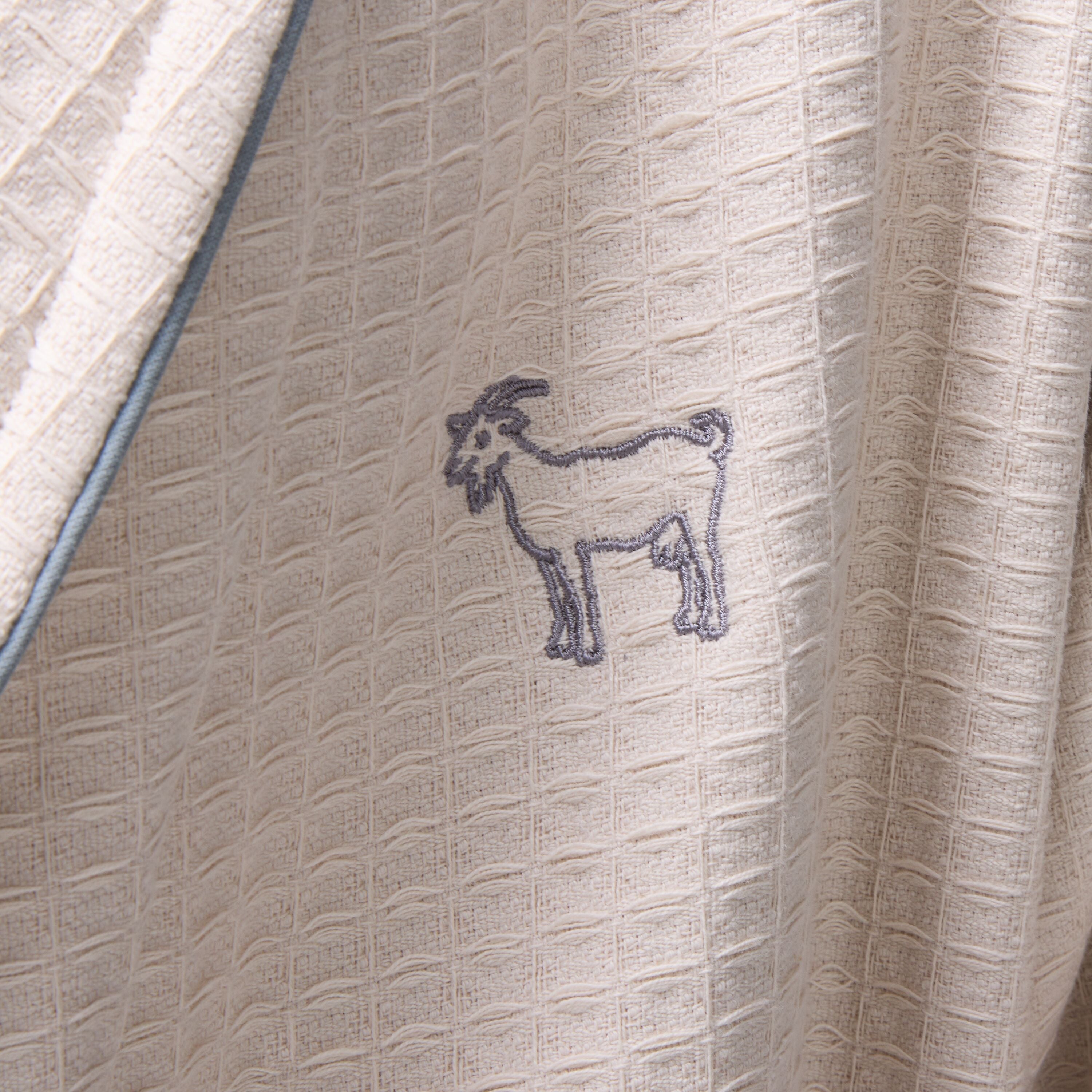 SE-ZIGERLI Badmantel - Beige / S-M