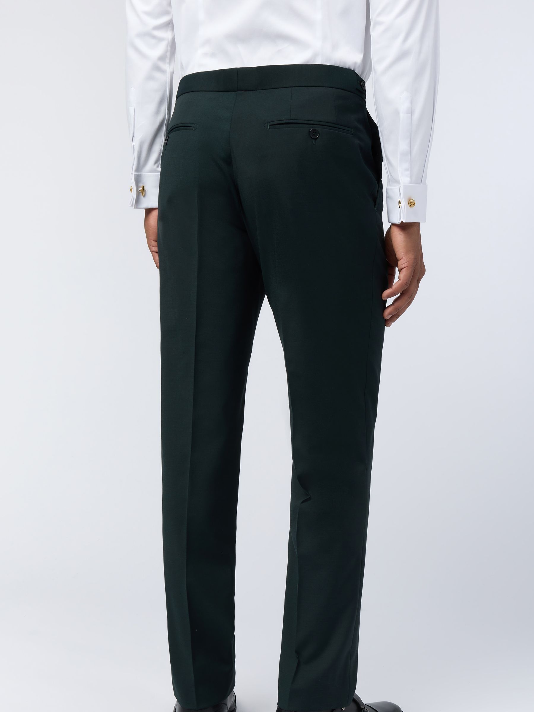 Ted Baker Tailoring - Groene smokingbroek