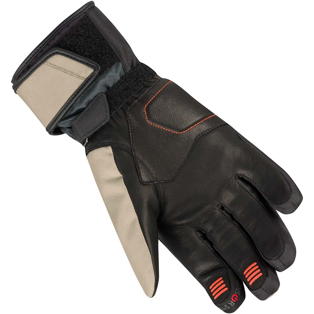 Bering - Gants femme Lady Siberia Beige / Gris / Orange