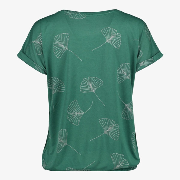 TwoDay dames T-shirt groen met print
