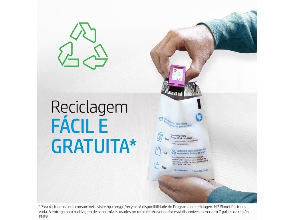 TINTEIRO HP 302 PRETO