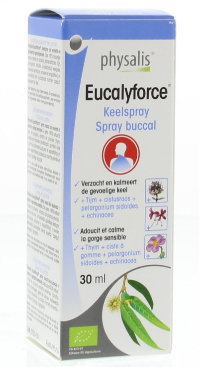 Physalis Eucalyforce Keelspray 30ml