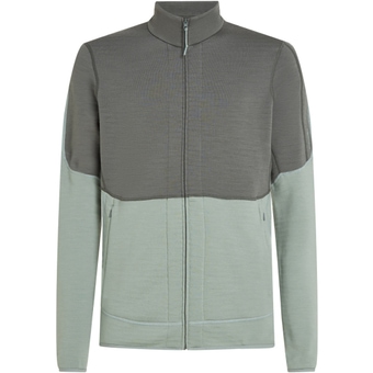 Icebreaker Merino 400 Realfleece™ Descender  Fleecejacke Galaxy / Moss / CB Herren