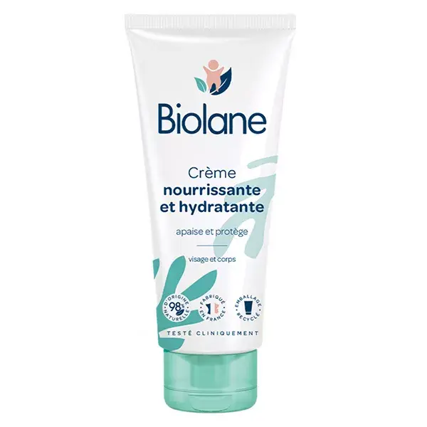 Biolane - Creme Nutritivo e Hidratante - Bebê - Acalma e Protege - 100 ml