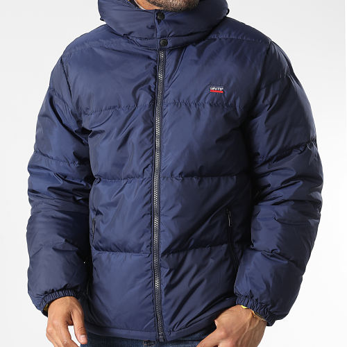 Doudoune Capuche 87537 Bleu Marine