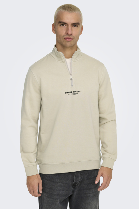 Only & Sons beige heren sweater