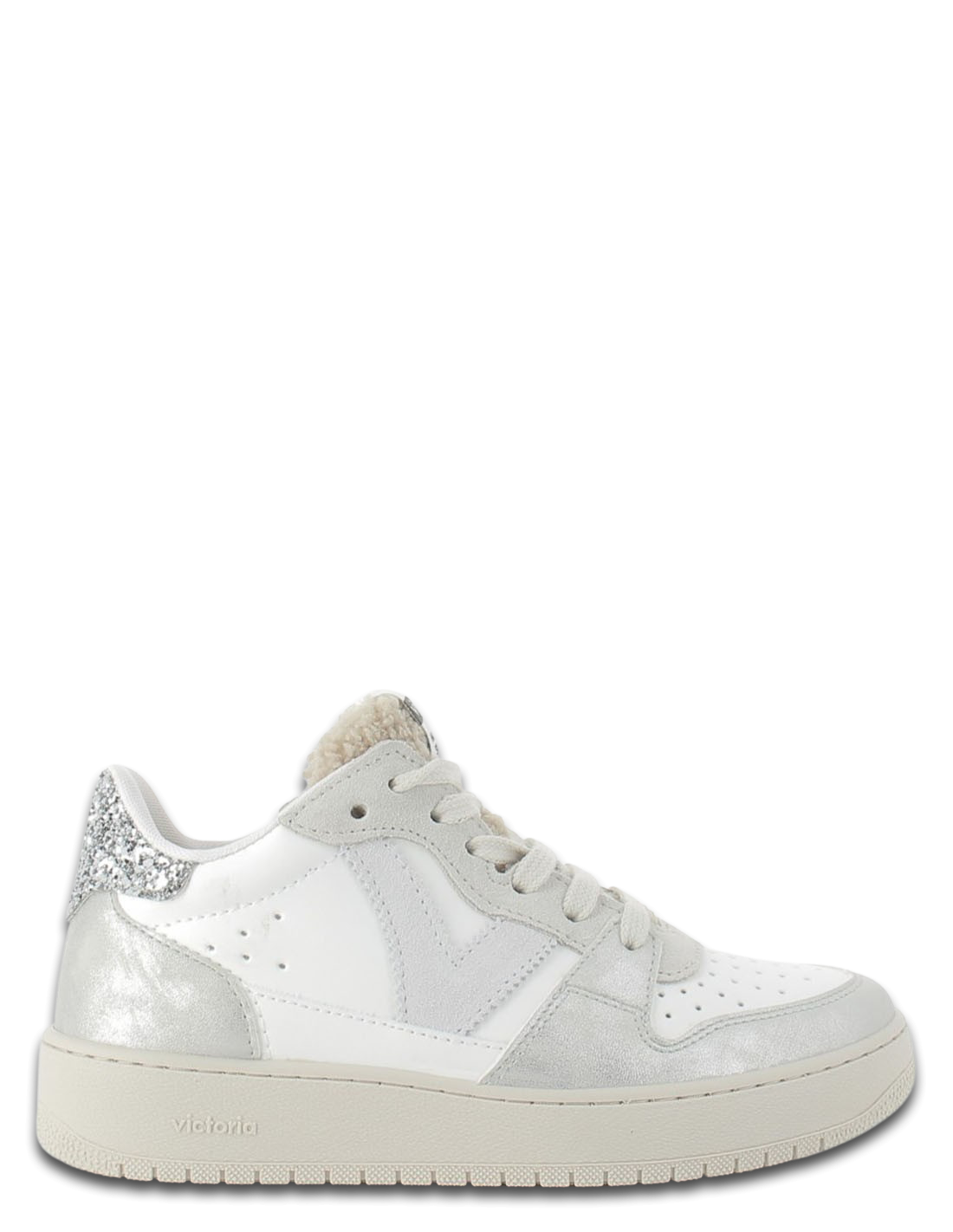 victoria Baskets montantes femme blanc