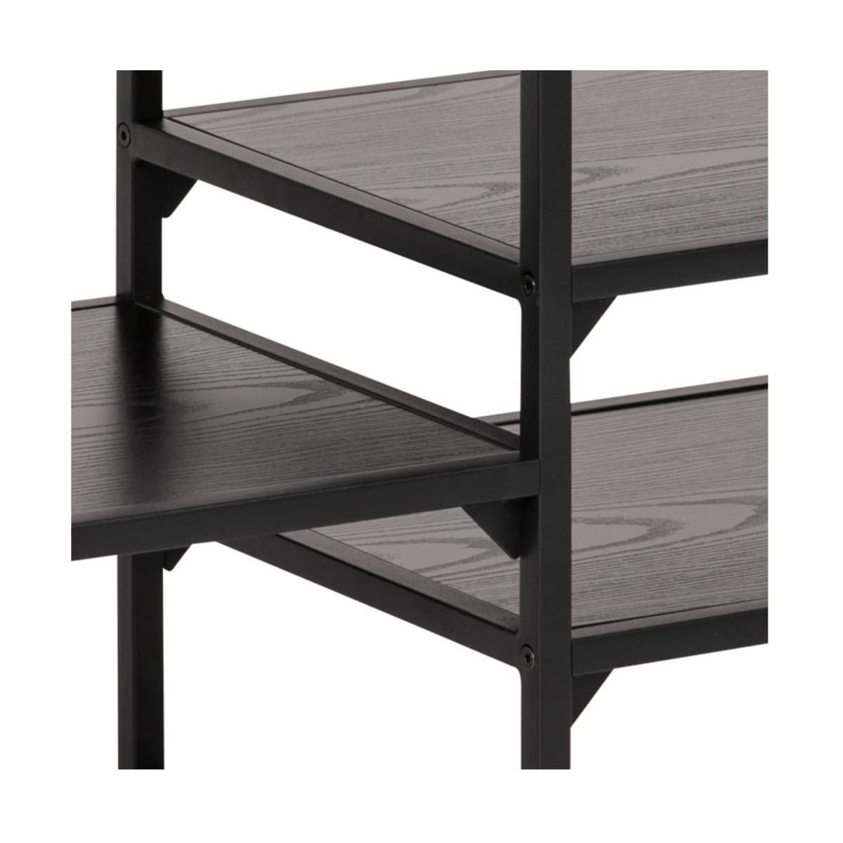 TV-bord SEAFORD 120x33xH46cm, sort