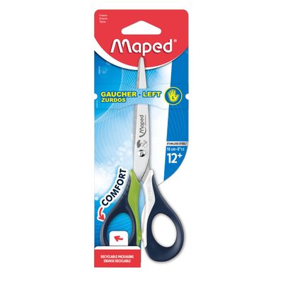 Maped Sensoft 3D - Ciseaux bouts ronds - pour gaucher - 16 cm