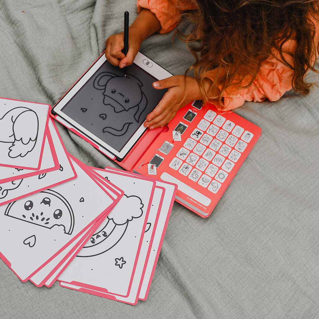 kidywolf tekenbord kidydraw mini - kawai