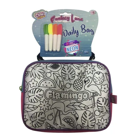 Simba Color me Mine Fantasy Daliy Bag & Farbstifte