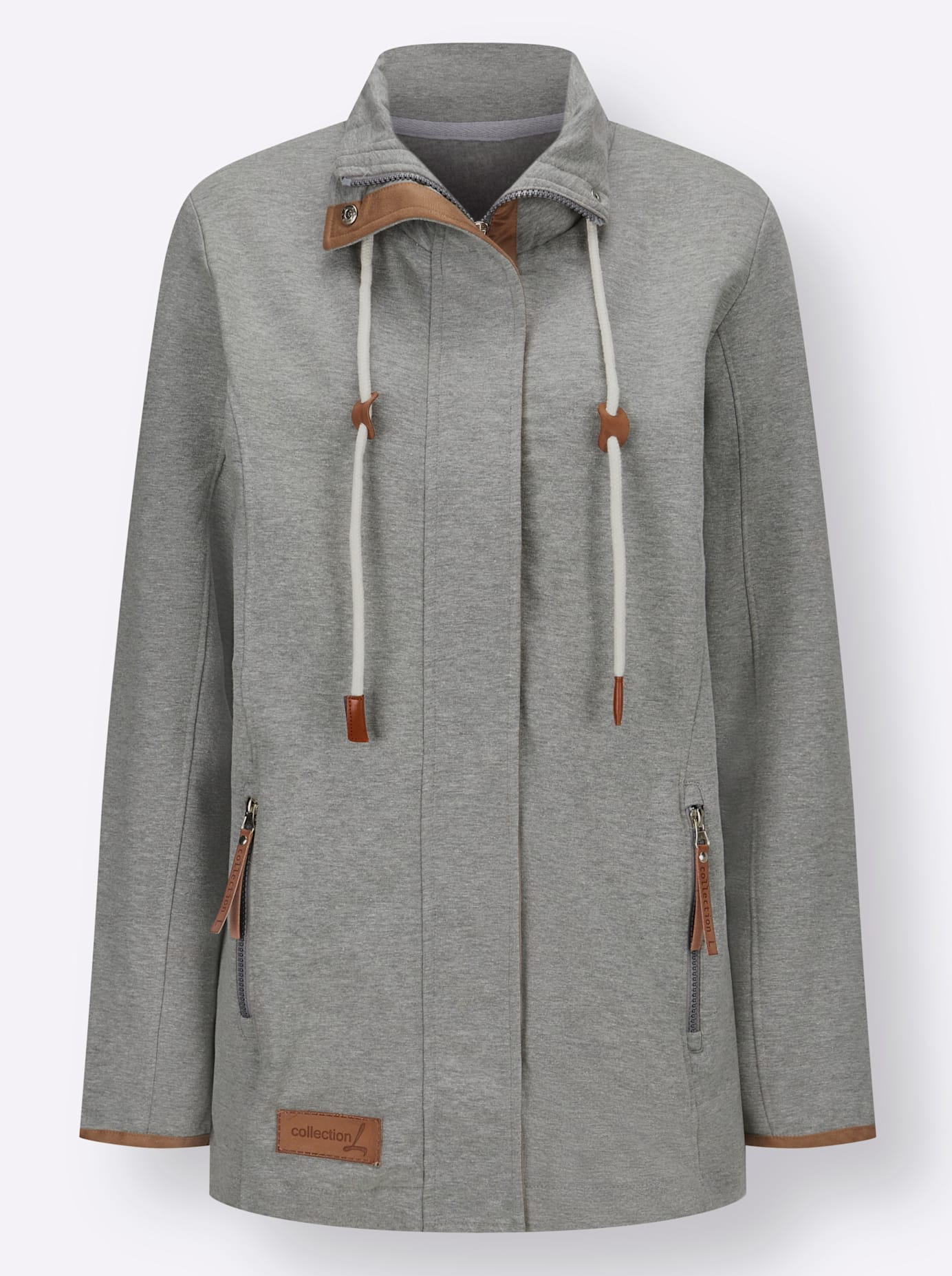 Casual Looks Shirtjacke »Sweatjacke«, 1 Stk.