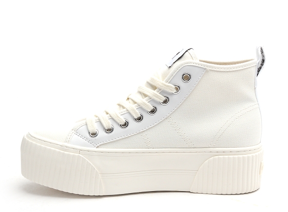 No name boots bottine femme iron mid blanc