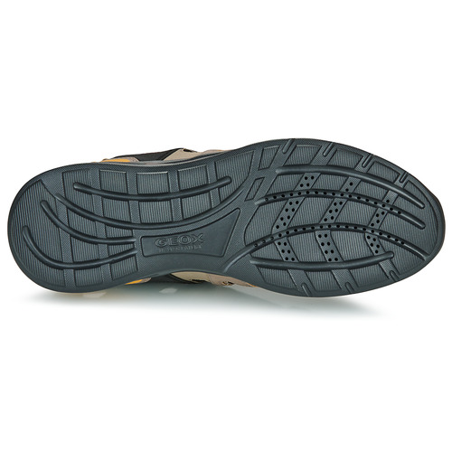 Geox - SANZIO - Marron / Noir / Jaune