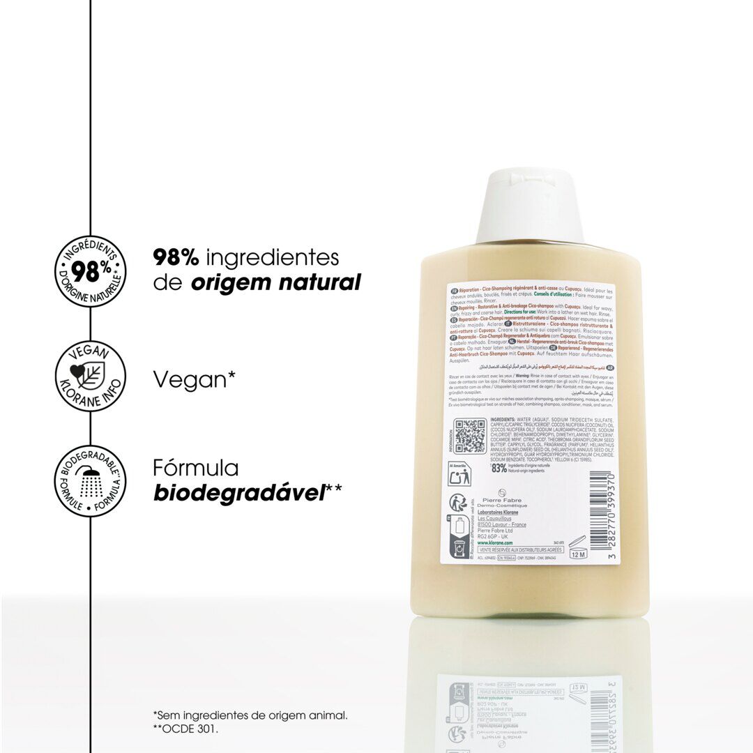 KLORANE  Champô Cupuaçu - 200ml